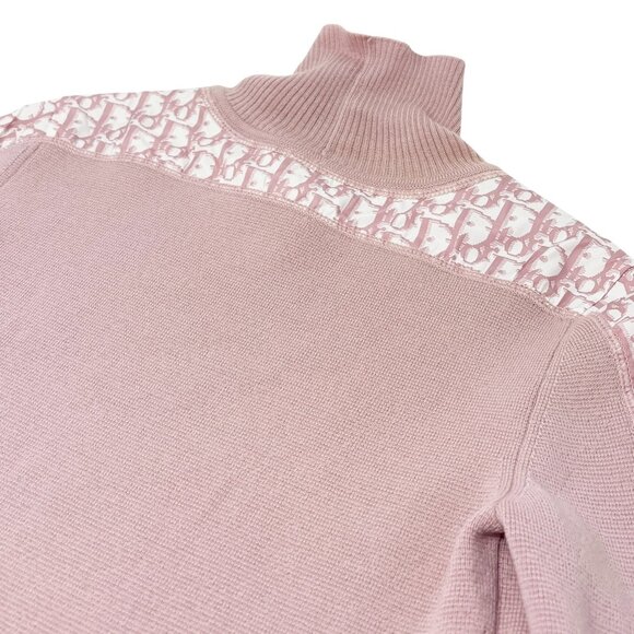Christian Dior Vintage 2004 Trotter Monogram Ribbed Sweater #36 Top [105605] - Picture 12 of 13